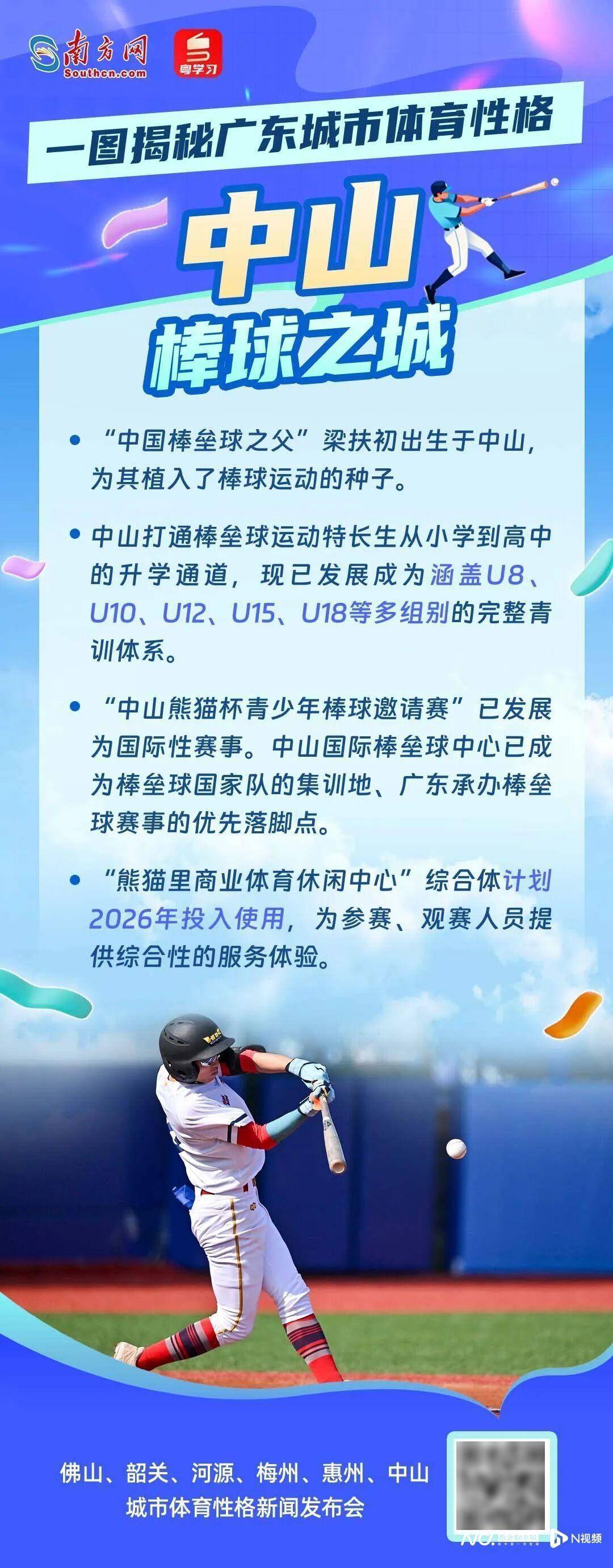 十五运会东风至,中山棒球挥出“产业全垒打”