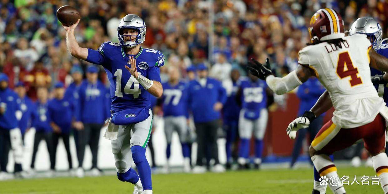 9周赛罢，NFL十大MVP热门候选：海鹰两将入选，小马跑卫居首